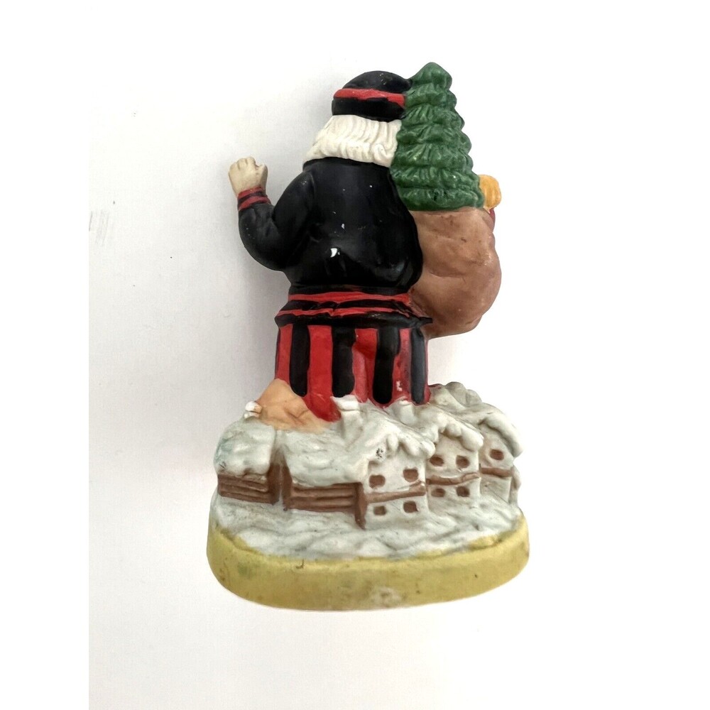 Vintage Santa Claus Christmas Statues 4 in Tall Country - Spain Portugal Poland - Picture 4 of 16